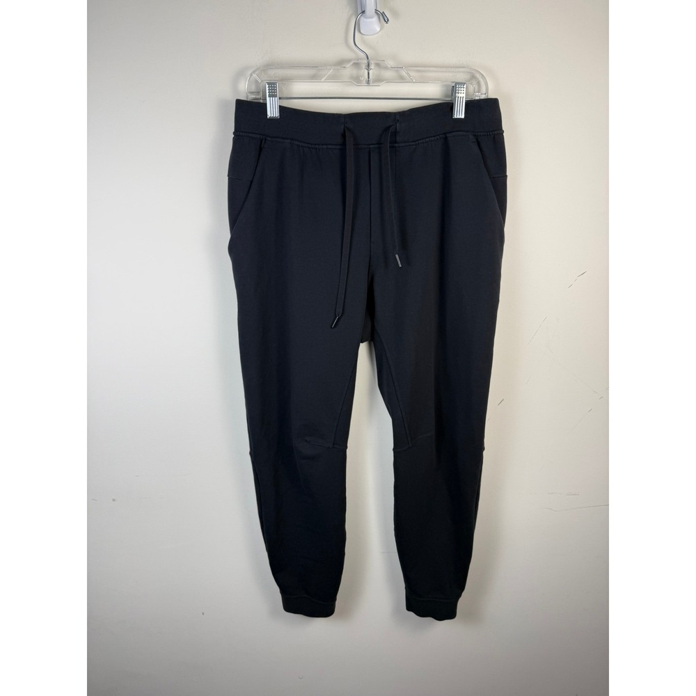 Lululemon City Sweat Jogger Black Mens Large LM5543S Tapered Sweatpants